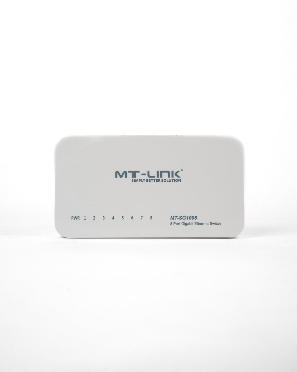 MT-SG1008 8 Port Gigabit Desktop Switch plastic case-1 Year Official Warranty