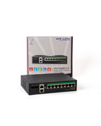 MT-SG1012PE 8POE+2GE+2SFP UPLINK GIGABIT POE Switch-1  Year Official Warranty