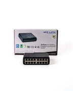MT-SW116E 16 Port desktop switch 10/100Mbps-1 Year Official Warranty