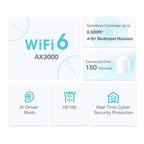 Tp-Link Deco X50 (3 Pack) AX3000 Mesh WiFi 6 - 18 Months Official Warranty
