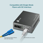 Omada MC210CS Gigabit Single-Mode Media Converter - 18 Months Official Warranty