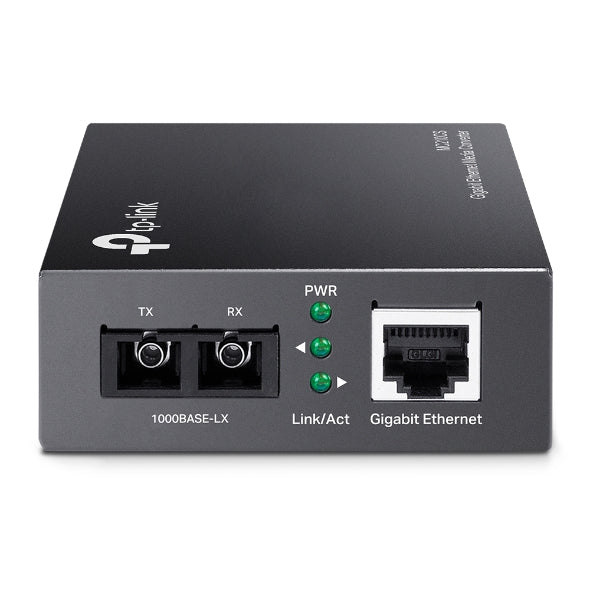 Omada MC210CS Gigabit Single-Mode Media Converter - 18 Months Official Warranty