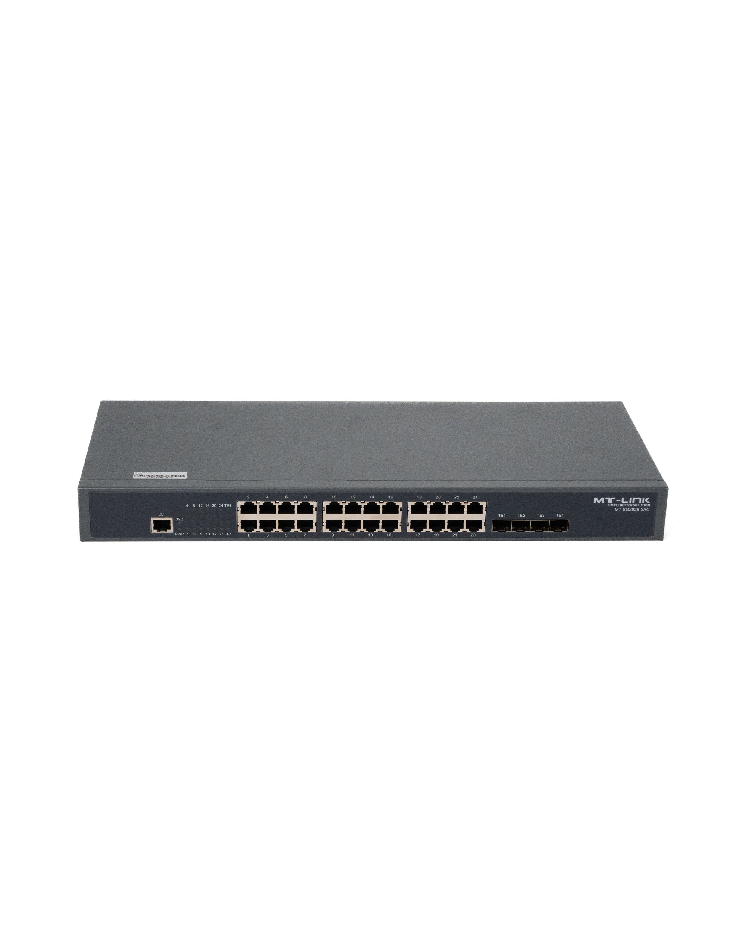 MT-SG2928 24 Port Gigabit Stackable L3-Lite Switch with 4 10G Slots-1 Year Official Warranty