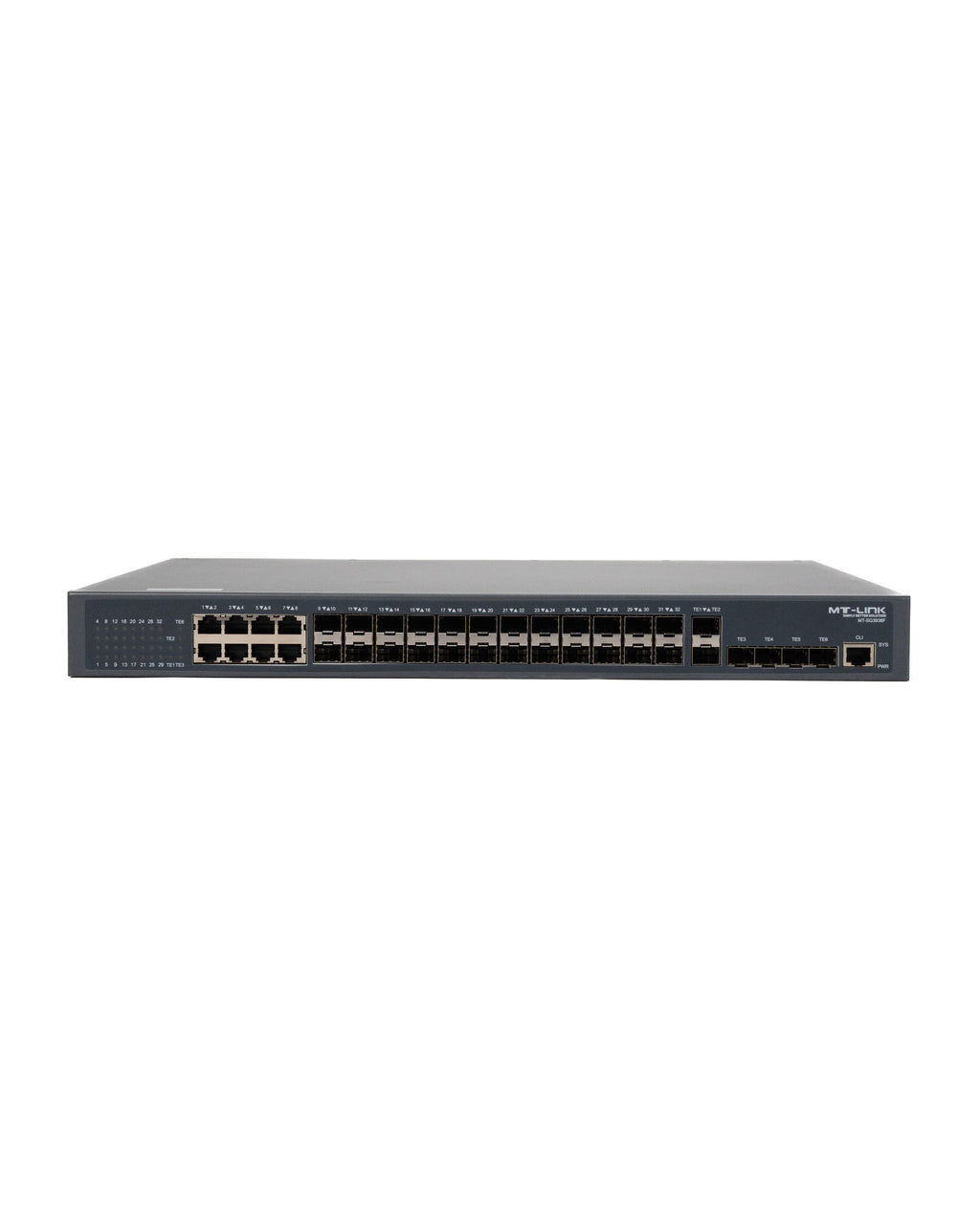 MT-SG3938F 32 Port Gigabit Stackable L3 Core Aggregation Switch with 6 10G Slots-1 Year Official Warranty
