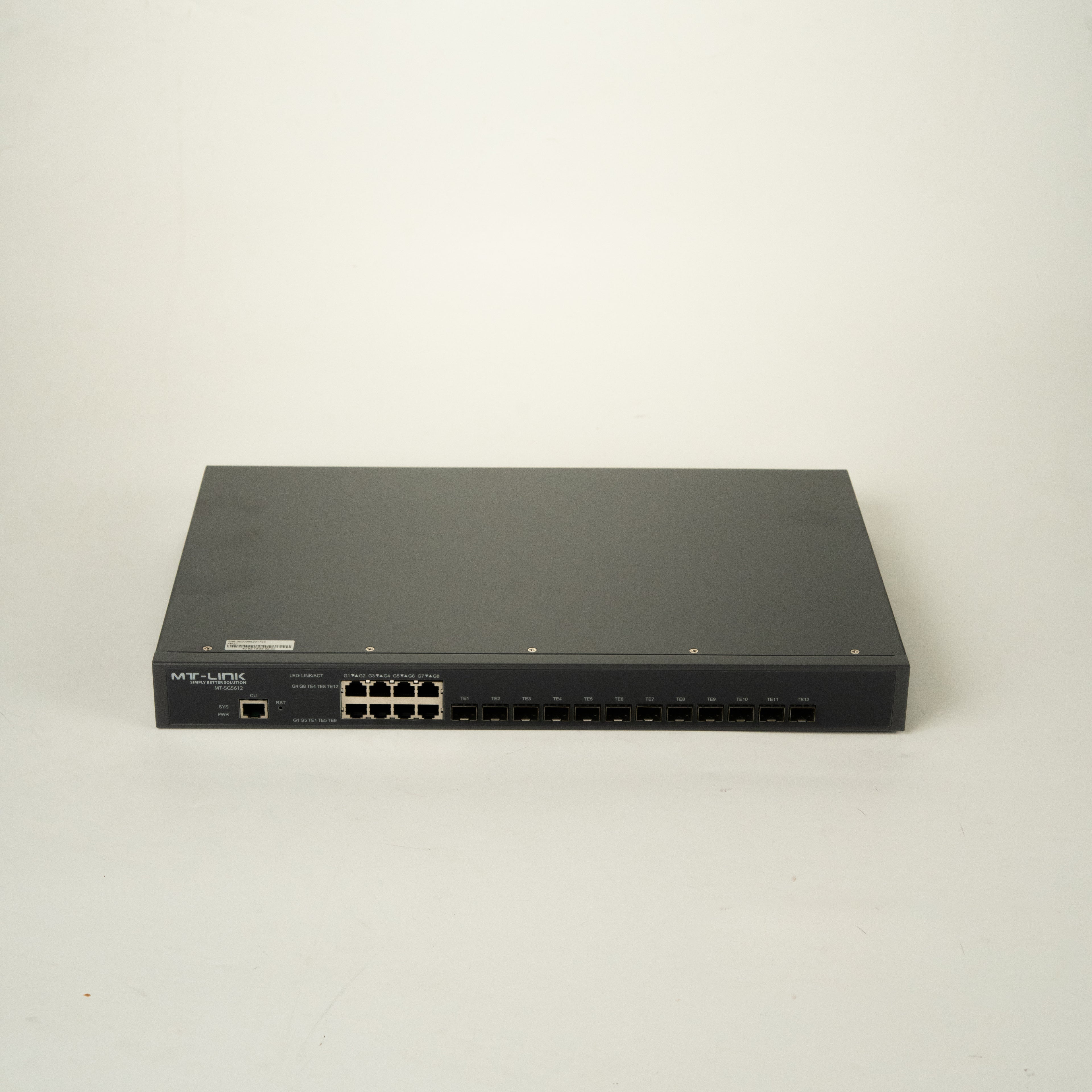 MT-SG5612 12 Port Full 10G Stackable L3 Core Aggregation Switch-1 Year Official Warranty