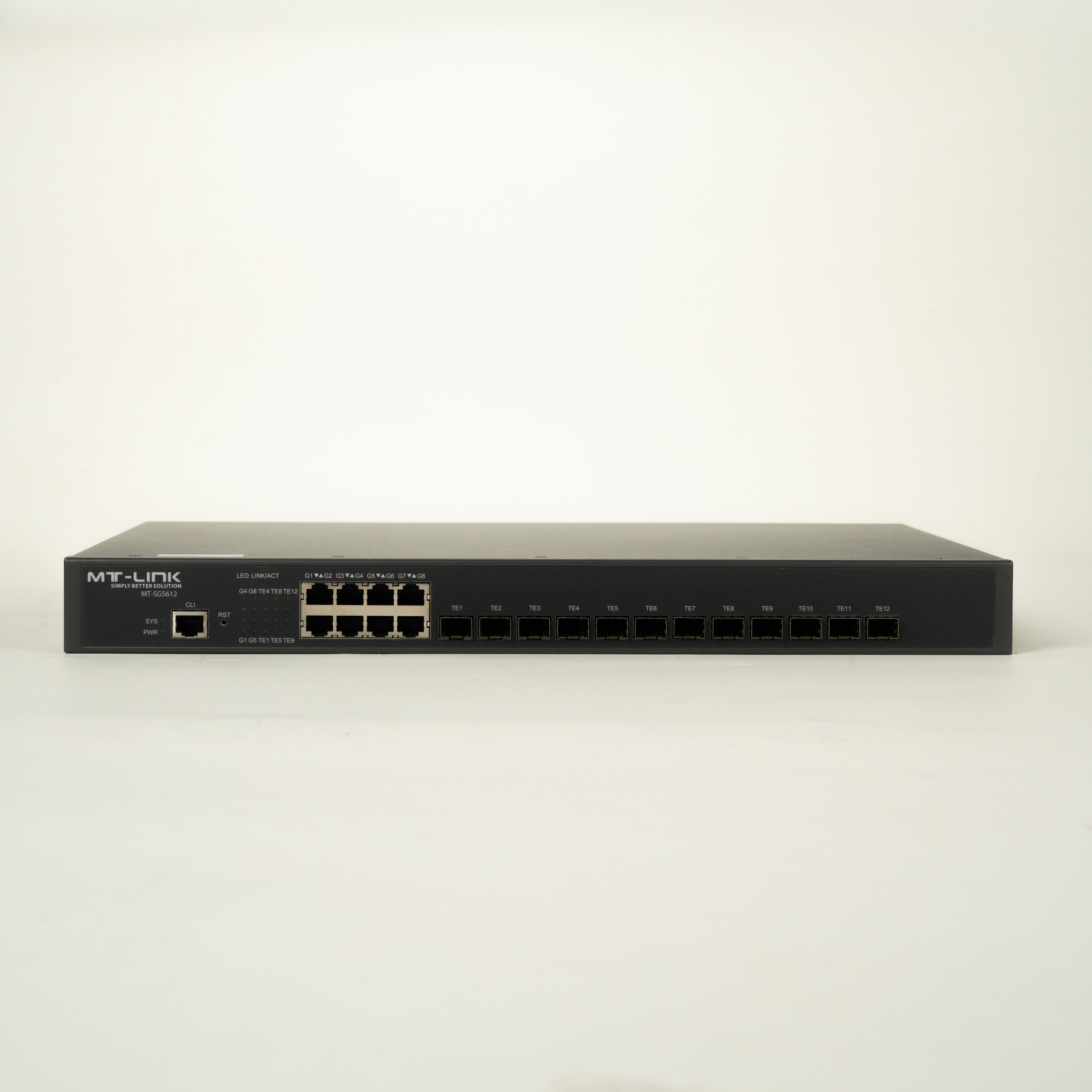 MT-SG5612 12 Port Full 10G Stackable L3 Core Aggregation Switch-1 Year Official Warranty