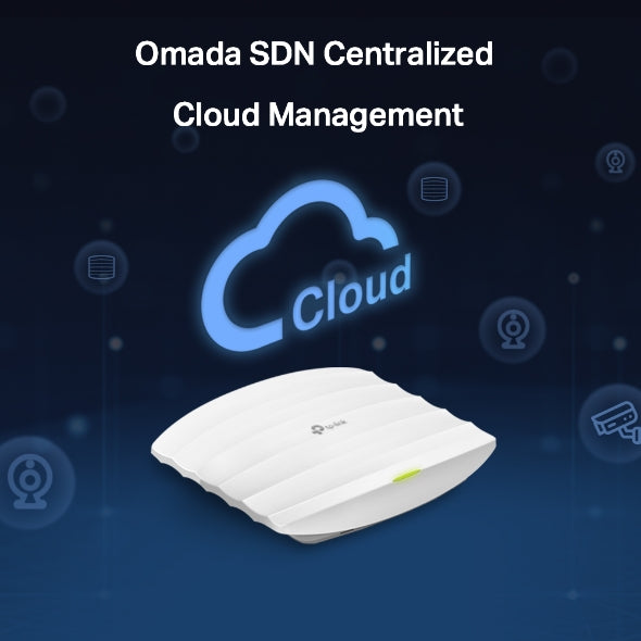 Omada EAP265 HD AC1750 Wireless MU-MIMO Gigabit Ceiling Mount Access Point - 18 Months Official Warranty