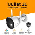 IMOU Bullet 2E 3MP Wifi IP Camera IP67 AI Human Detection Outdoor Camera Surveillance Security - 1 Years Official Warranty