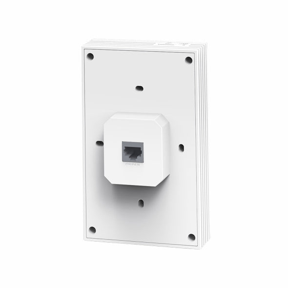 Omada EAP655-Wall AX3000 Wall Plate WiFi 6 Access Point - 18 Months Official Warranty
